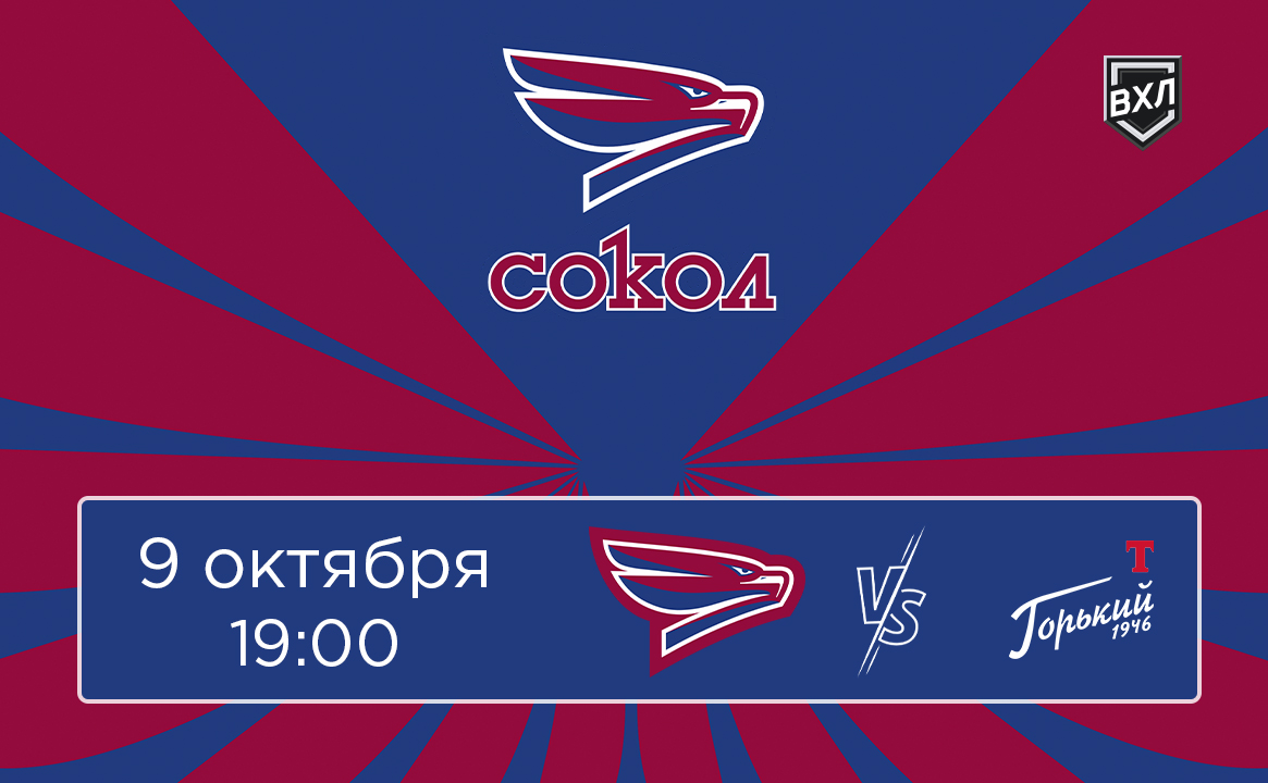 Матч ВХЛ «Сокол» - «Торпедо-Горький»